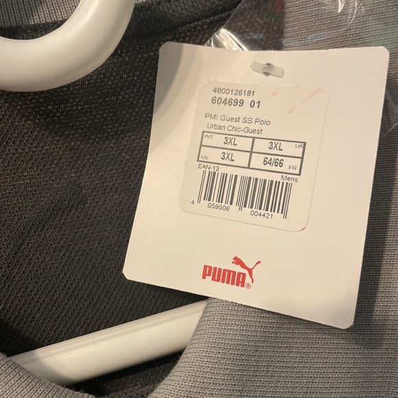 Mens Limited FERRARI Puma two tone polo shirt - short sleeve - Picture 2 of 5